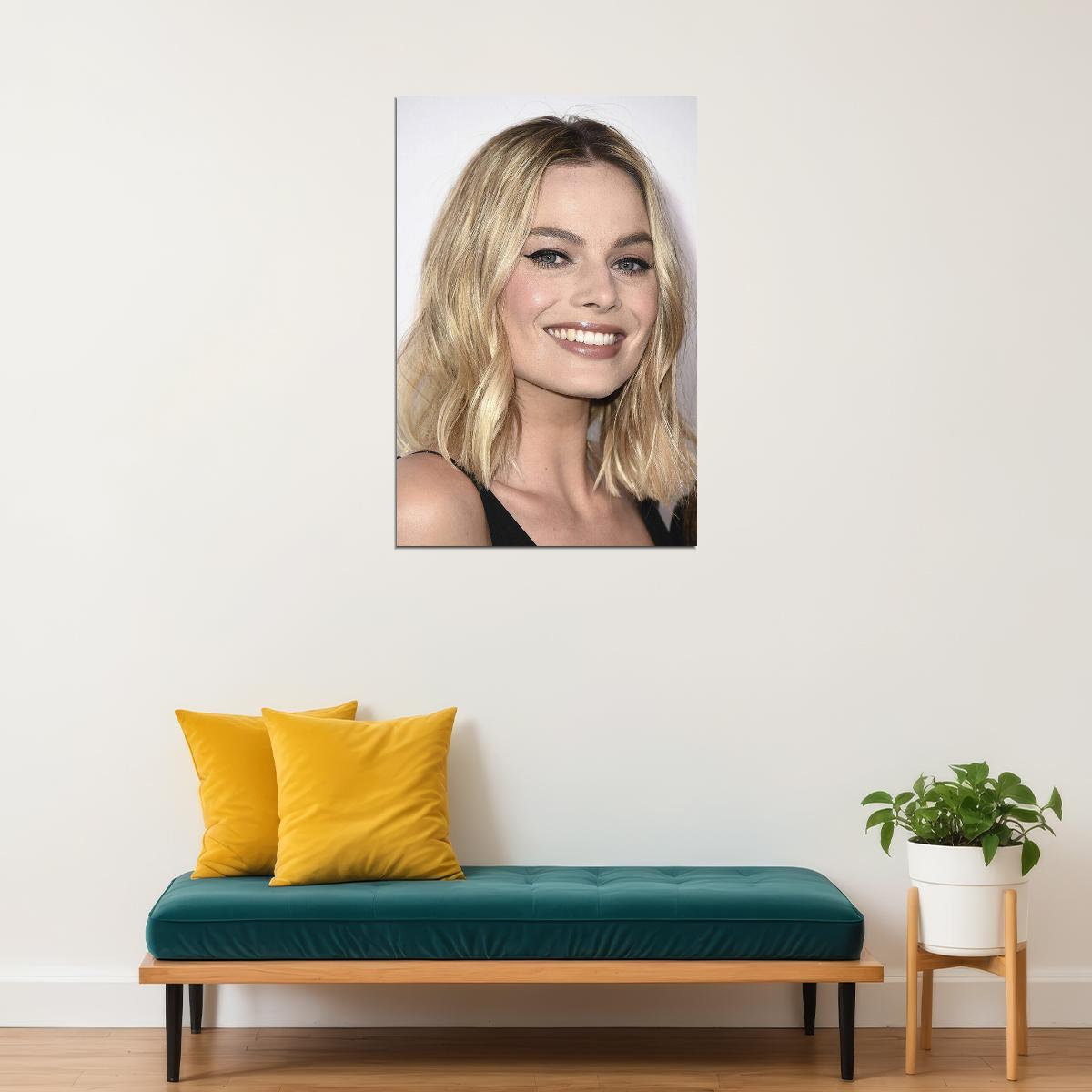 Margot Robbie Celebrity Movie Actor Producer Poster Wall Art Print Home Wall Decor - xonomax