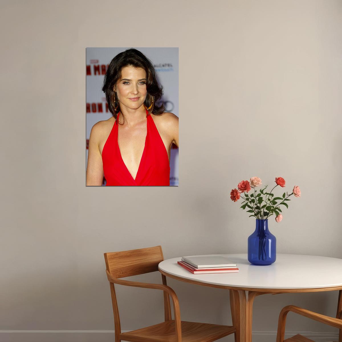 Cobie Smulders Celebrity Model Cinema Actress Poster Wall Art Print Home Wall Decor - xonomax