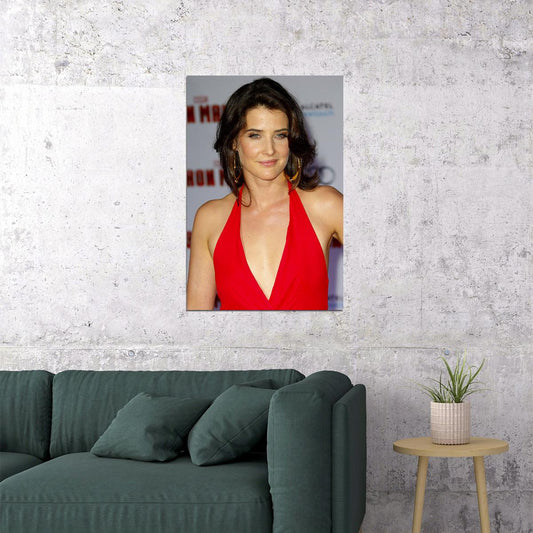 Cobie Smulders Celebrity Model Cinema Actress Poster Wall Art Print Home Wall Decor - xonomax