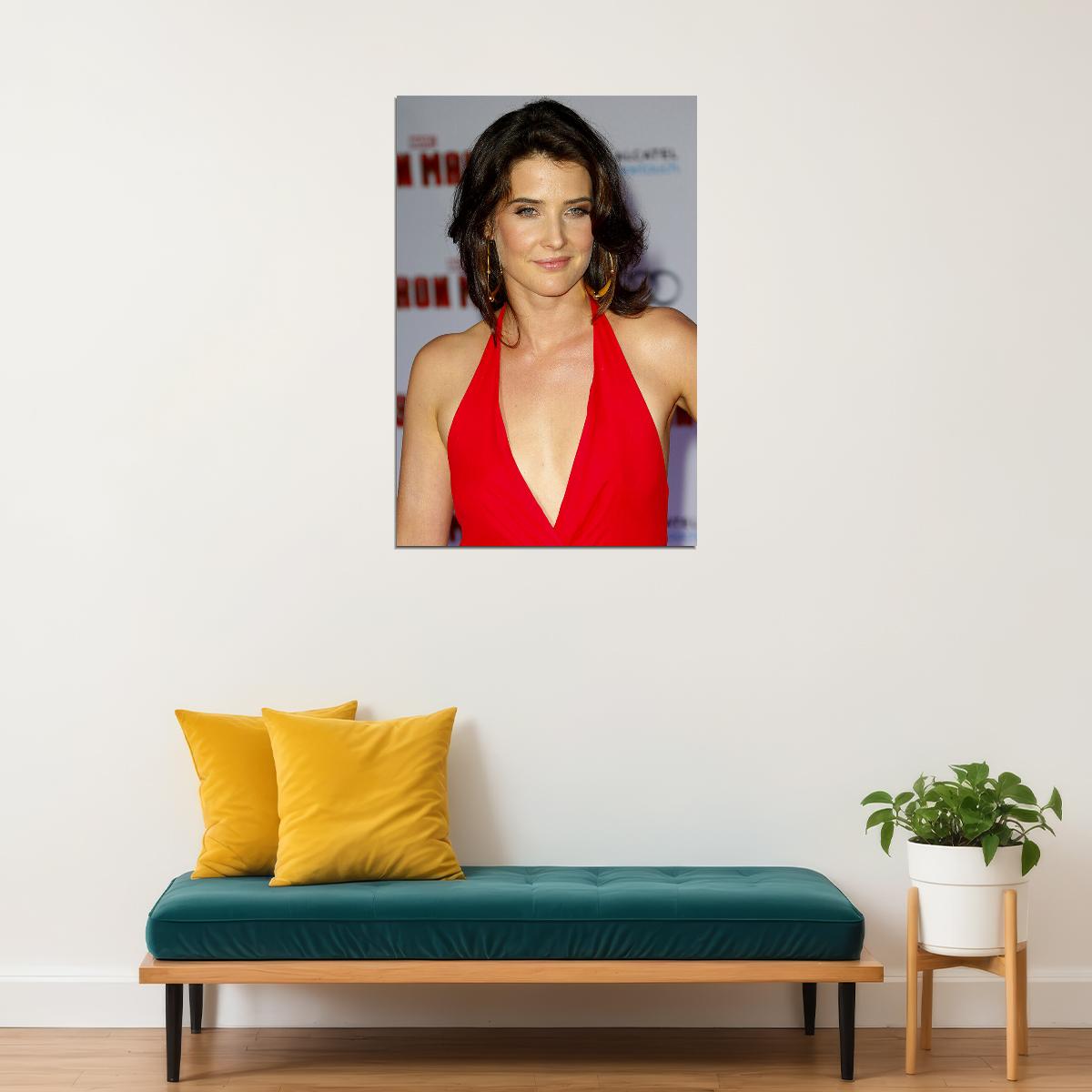 Cobie Smulders Celebrity Model Cinema Actress Poster Wall Art Print Home Wall Decor - xonomax