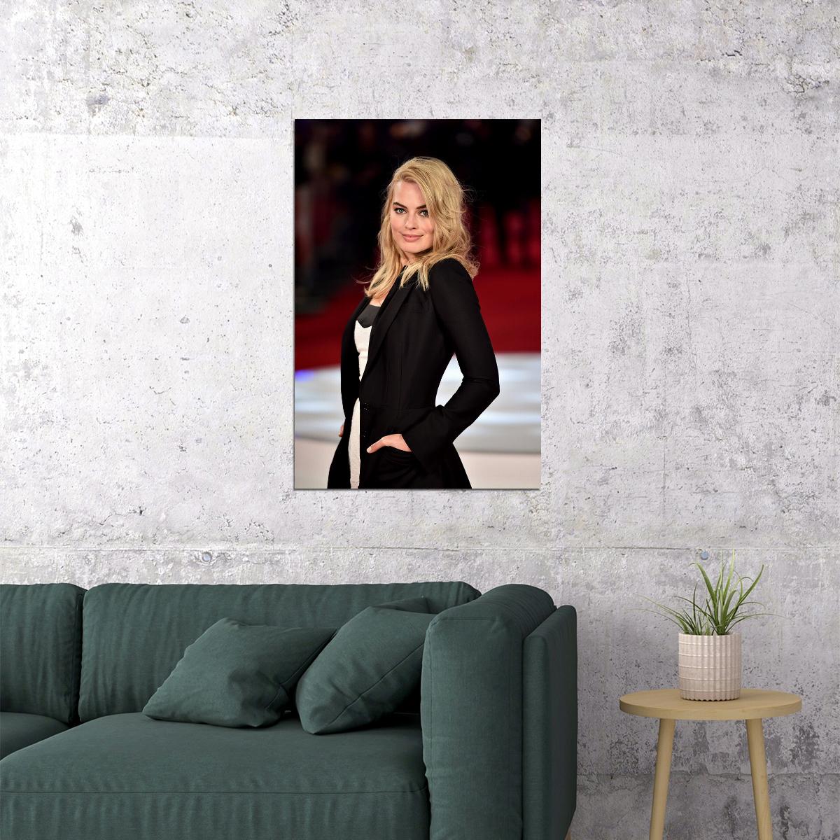 Margot Robbie Celebrity Cinema Actor Producer Poster Wall Art Print Home Wall Decor - xonomax