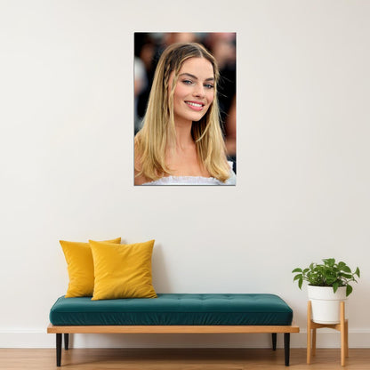 Margot Robbie Celebrity Cinema Actress Producer Poster Wall Art Print Home Wall Decor - xonomax
