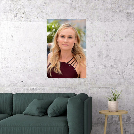 Diane Kruger Celebrity Cinema Actor Model Poster Wall Art Print Home Wall Decor - xonomax