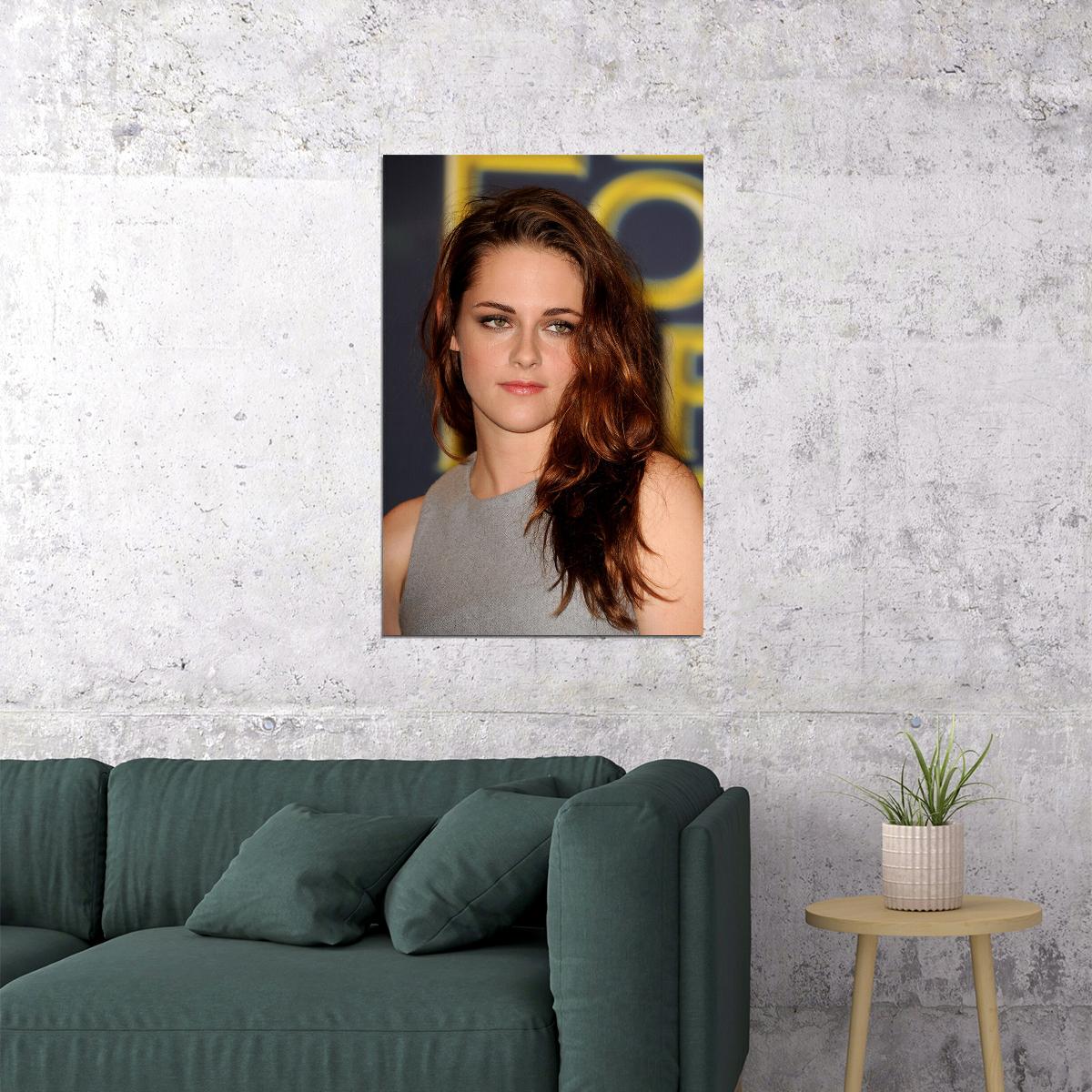 Kristen Stewart Celebrit Film Producer Beauty Actor Poster Wall Art Print Home Wall Decor - xonomax