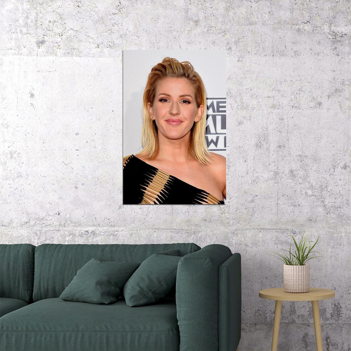 Ellie Goulding Celebrity Singer Movie Actress Poster Wall Art Print Home Wall Decor - xonomax