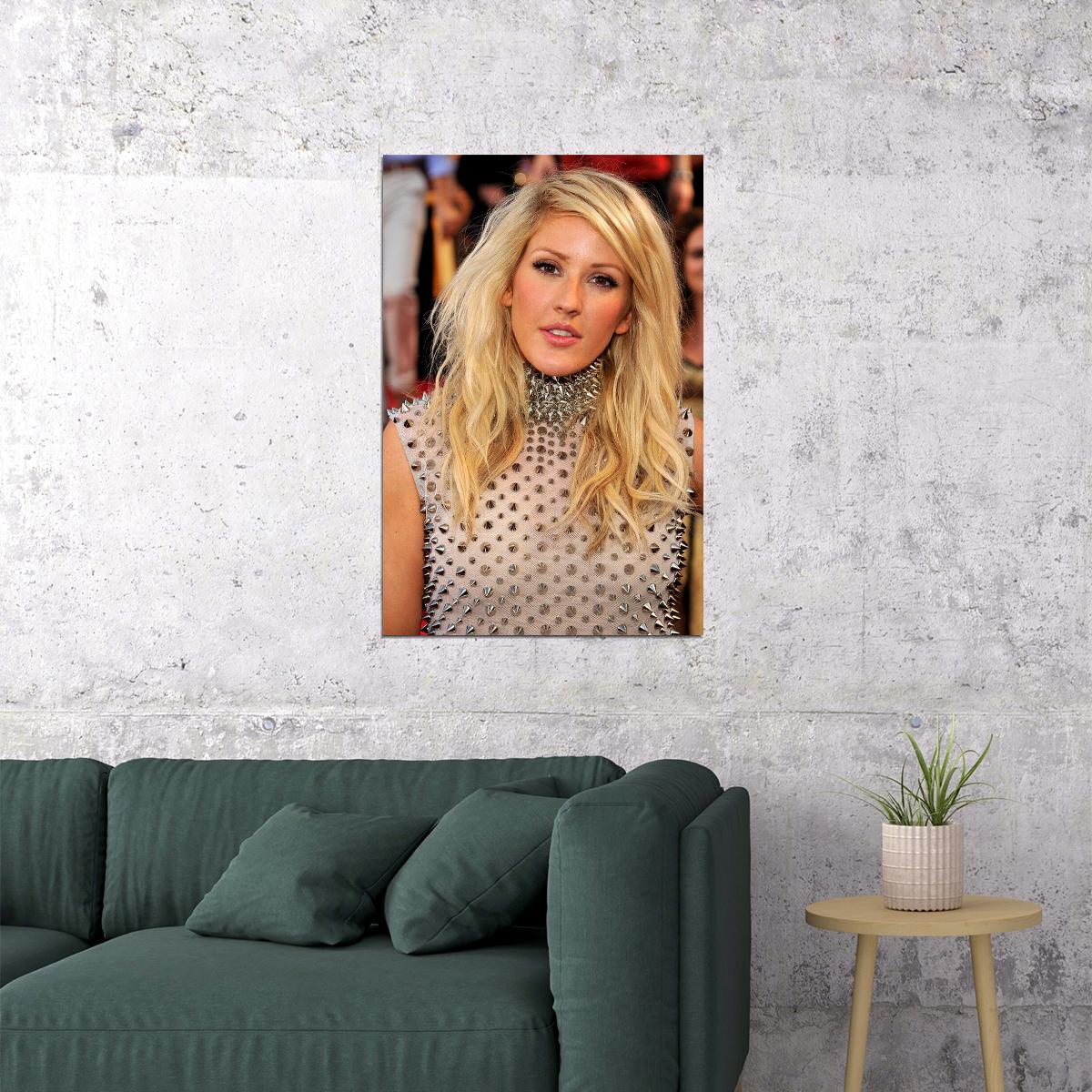 Ellie Goulding Celebrity Singer Movie Actor Poster Wall Art Print Home Wall Decor - xonomax