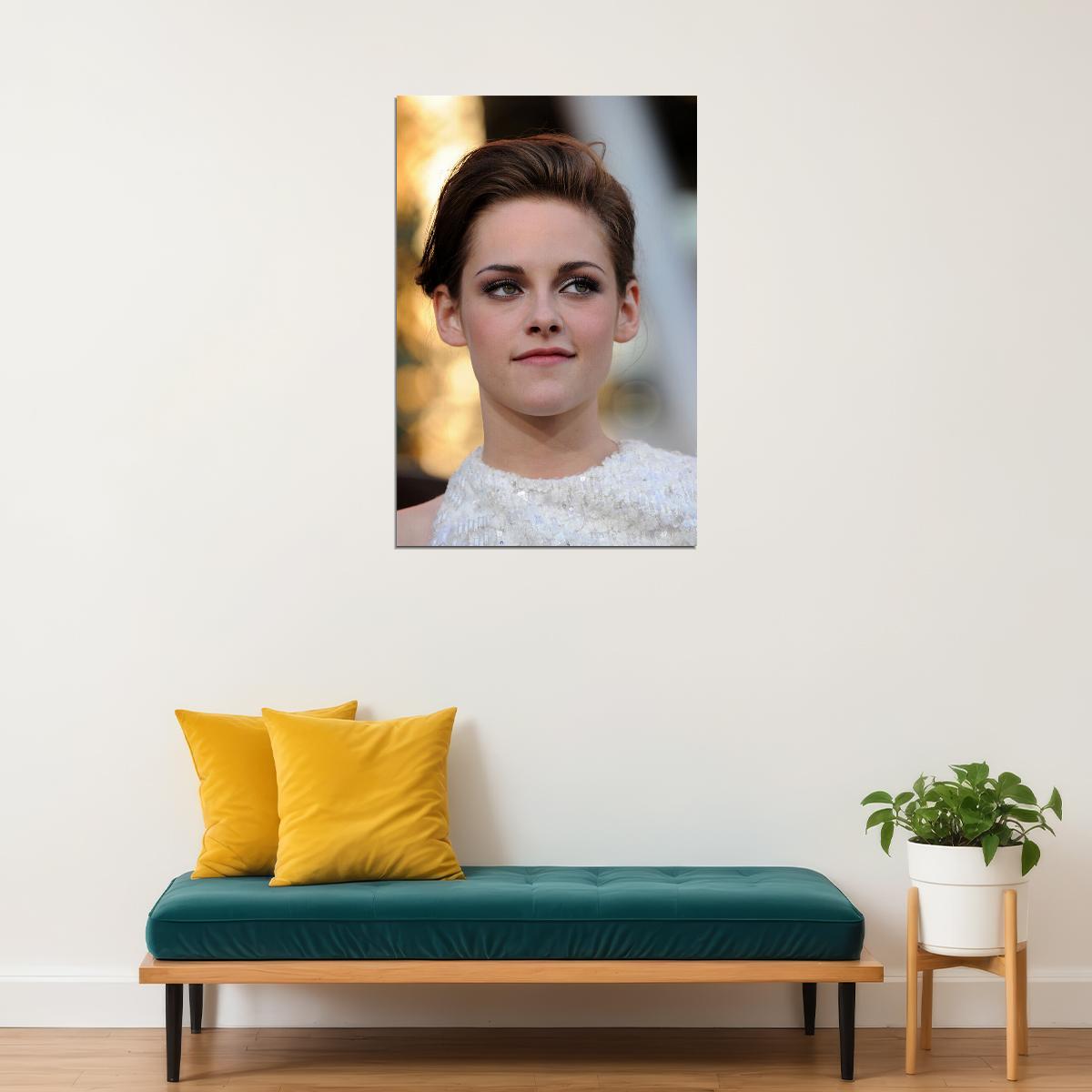 Kristen Stewart Celebrit Film Producer Actress Poster Wall Art Print Home Wall Decor - xonomax