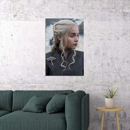Emilia Clarke Got Celebrity Drama Tv Series Poster Wall Art Print Home Wall Decor - xonomax
