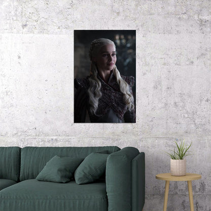 Emilia Clarke Got Celebrity Action Tv Series Poster Wall Art Print Home Wall Decor - xonomax