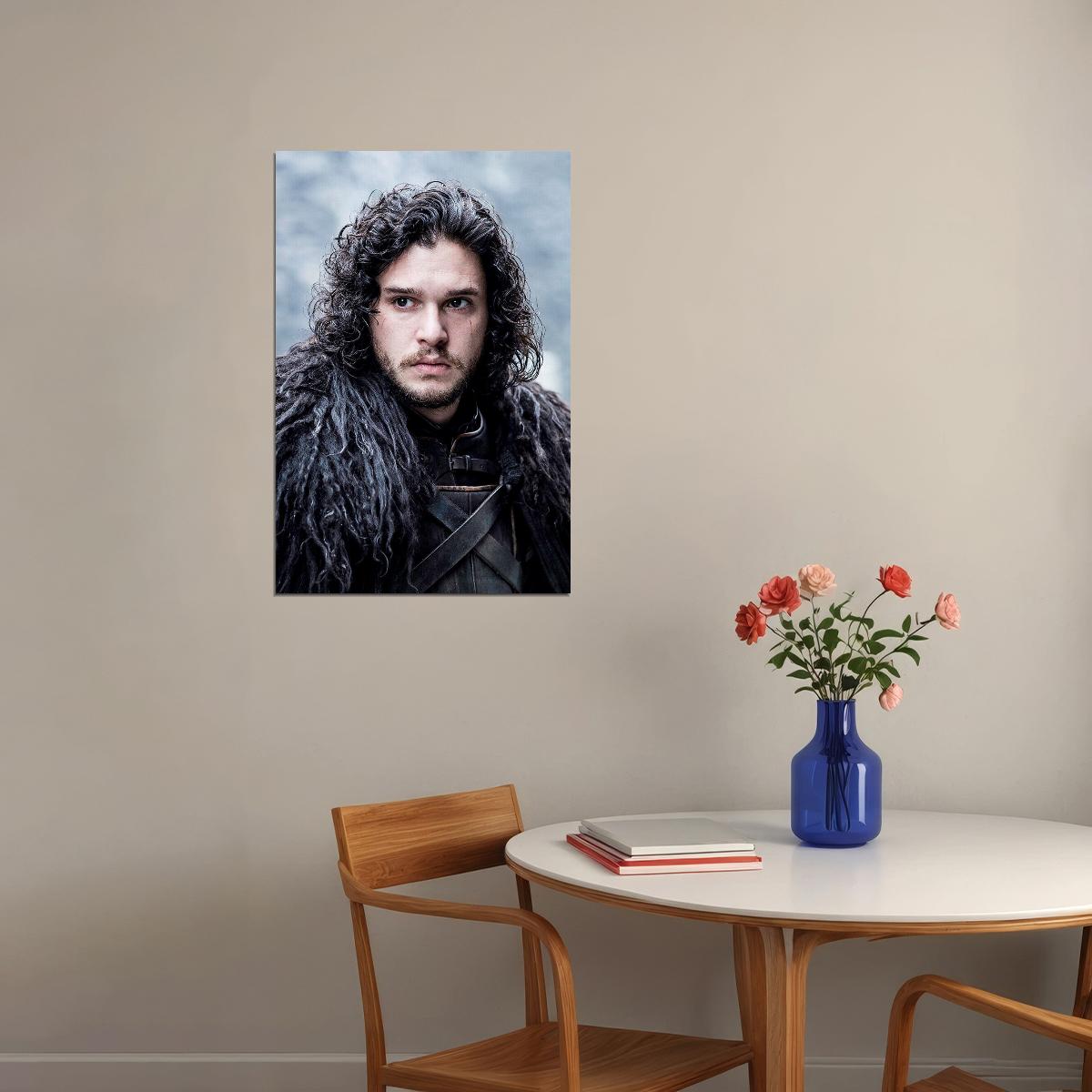 Kit Harrington Jon Snow Tv Series Movie Poster Wall Art Print Home Wall Decor - xonomax