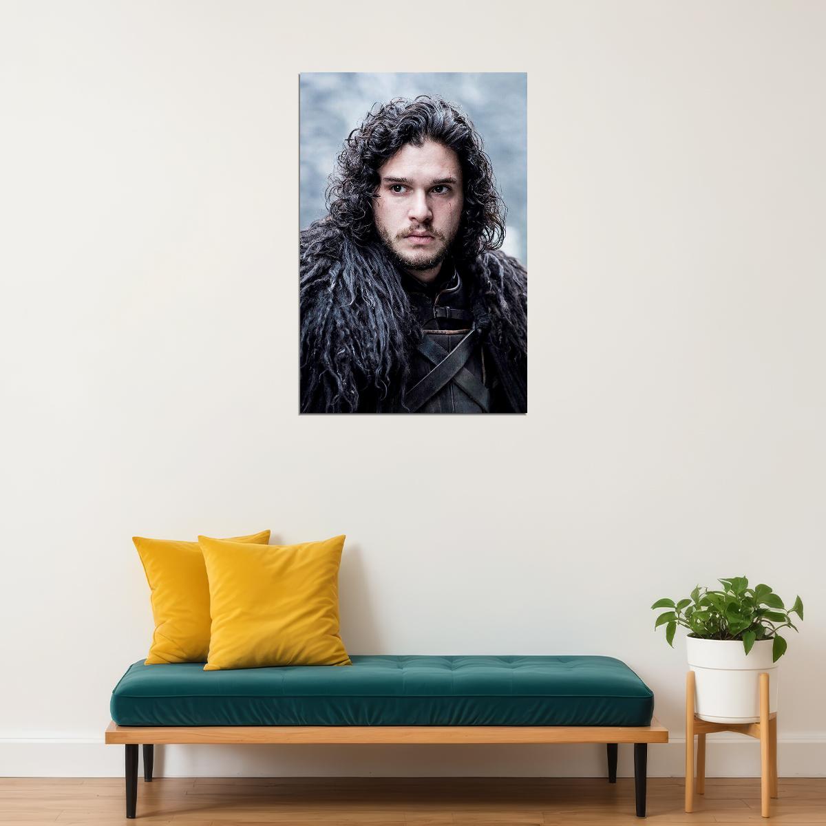 Kit Harrington Jon Snow Tv Series Movie Poster Wall Art Print Home Wall Decor - xonomax