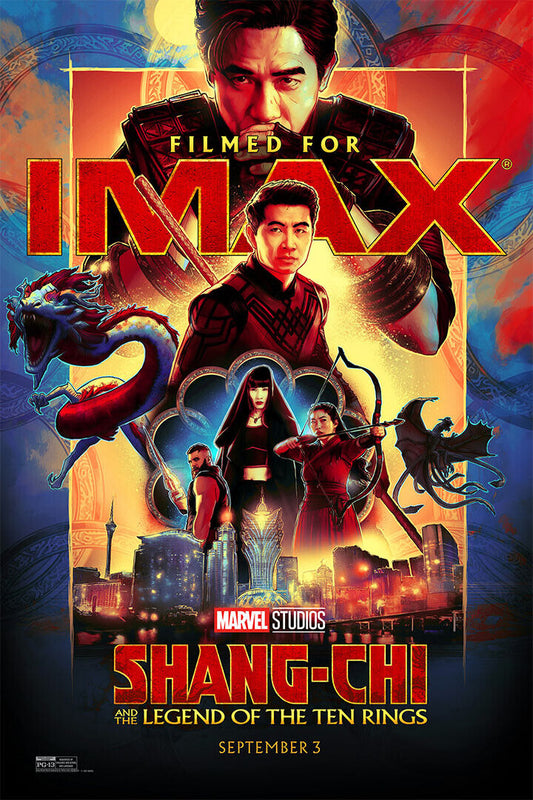 Shang Chi The Legend Of The Ten Rings Movie War Poster Wall Art Print Home Wall Decor - xonomax