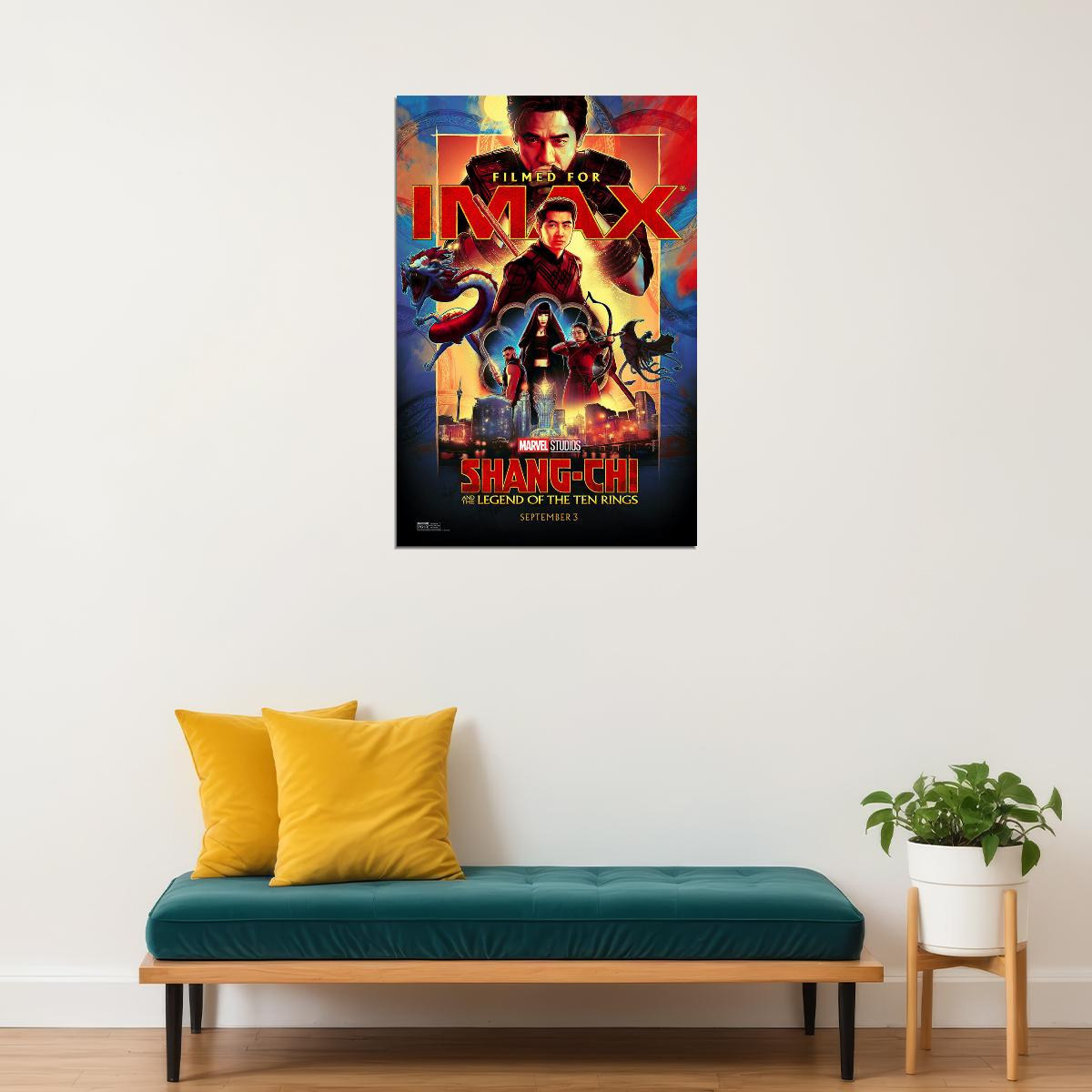 Shang Chi The Legend Of The Ten Rings Movie War Poster Wall Art Print Home Wall Decor - xonomax