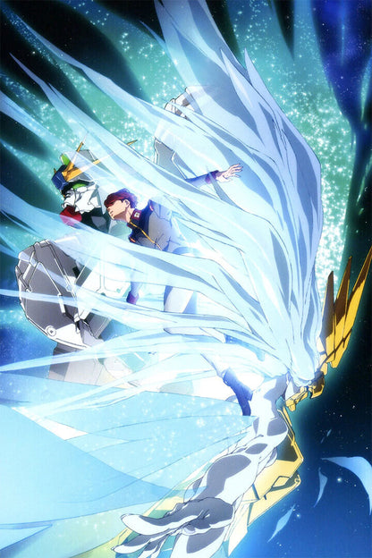 Mobile Suit Gundam Narrative Movie Adventure Poster Wall Art Print Home Wall Decor - xonomax