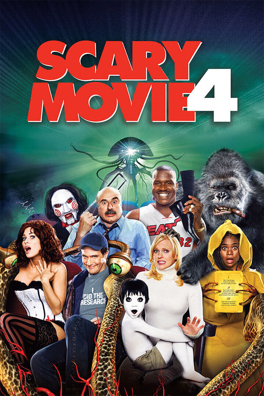 Scary Movie Action Comedy Poster Wall Art Print Home Wall Decor