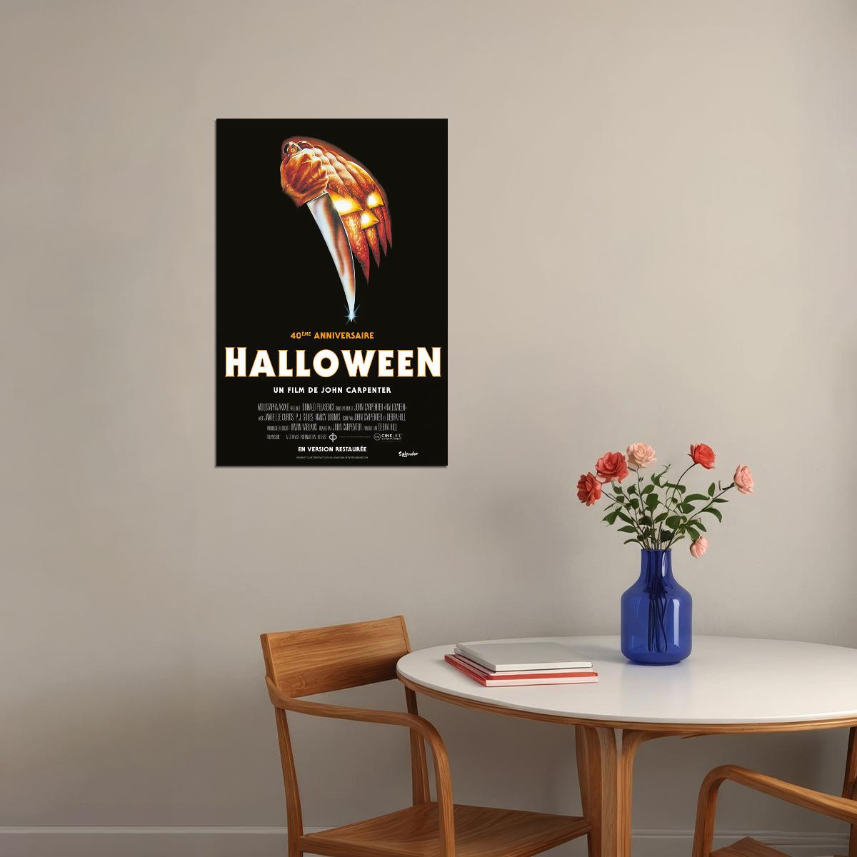 Halloween Movie Cover Thriller Action Poster Wall Art Print Home Wall Decor - xonomax