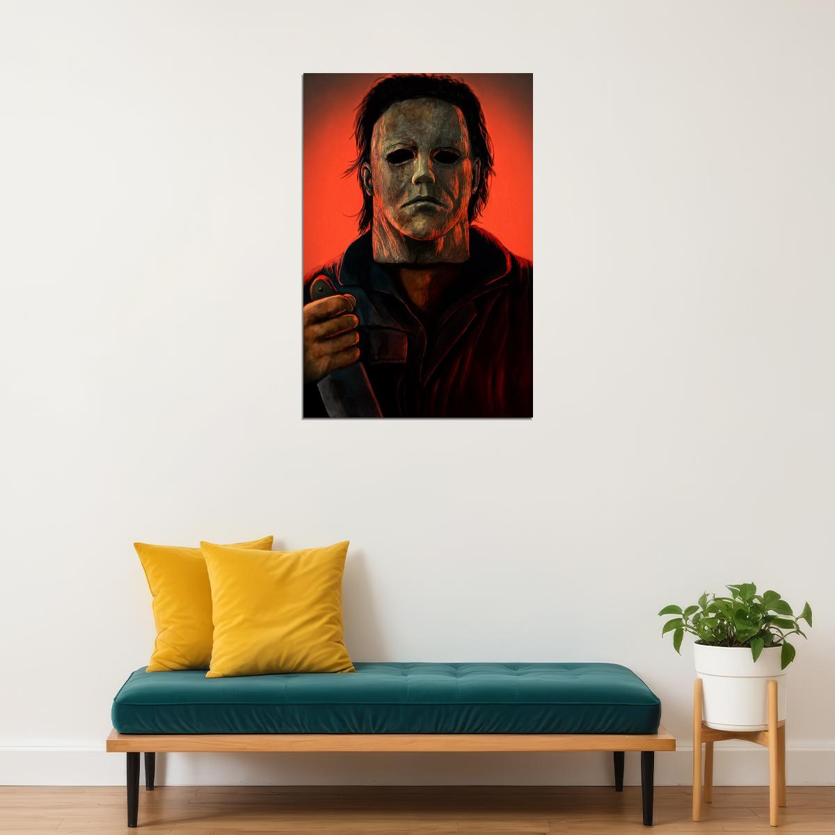 Halloween Movie Michael Myers Thriller Horror Poster Wall Art Print Home Wall Decor - xonomax