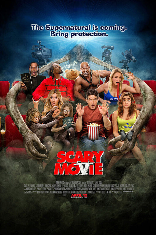 Scary Movie Comedy Action Poster Wall Art Print Home Wall Decor