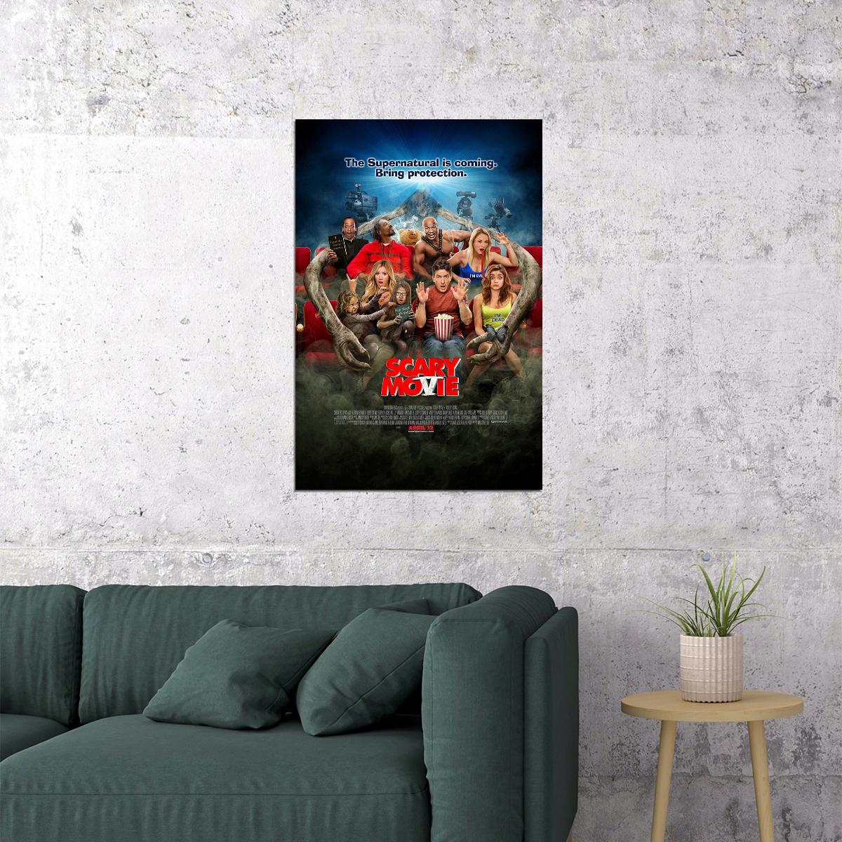 Scary Movie Comedy Action Poster Wall Art Print Home Wall Decor