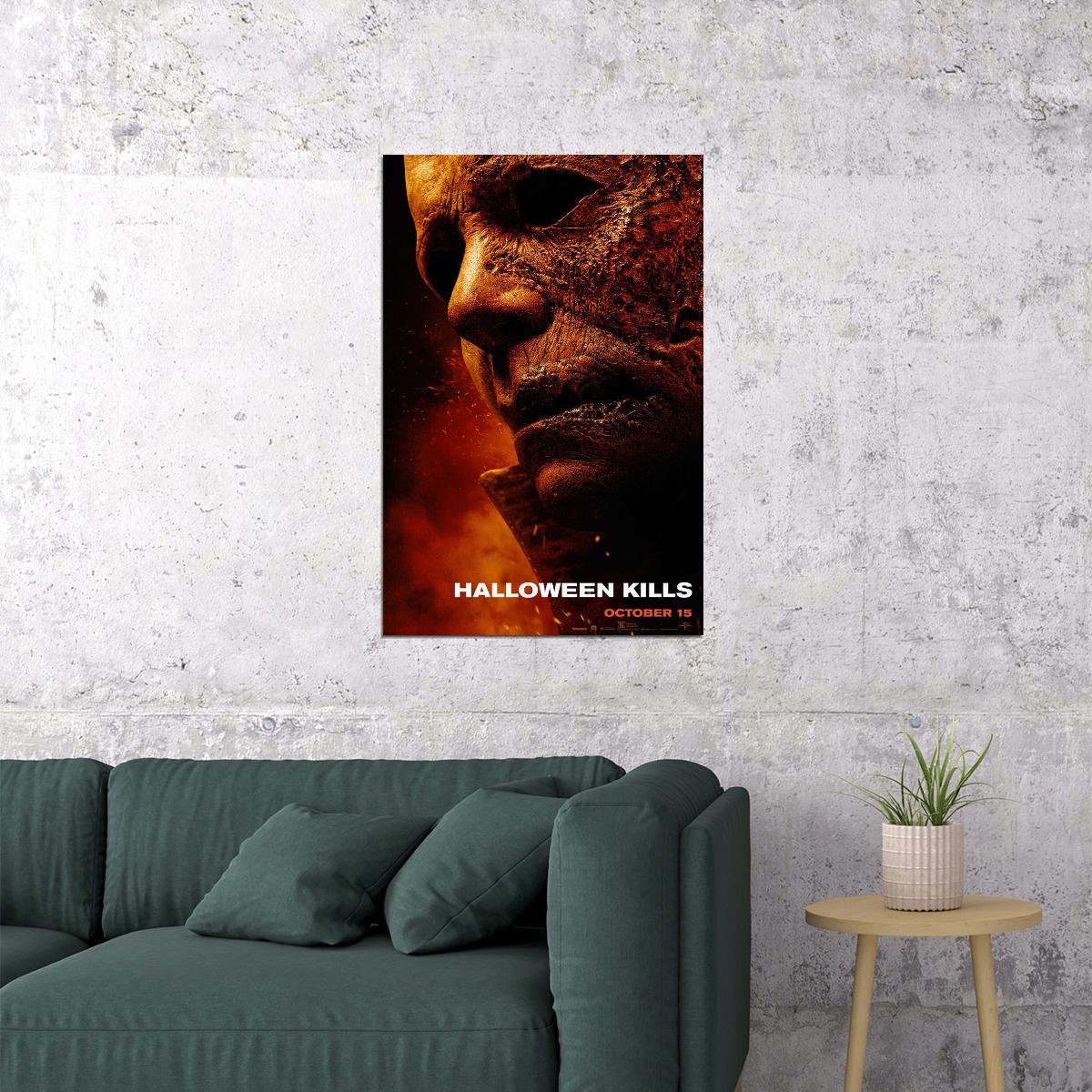 Halloween Movie Cover Adventure Thriller Poster Wall Art Print Home Wall Decor - xonomax
