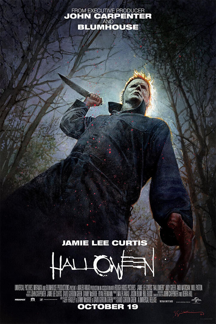 Halloween Movie Adventure Thriller Horror Poster Wall Art Print Home Wall Decor - xonomax