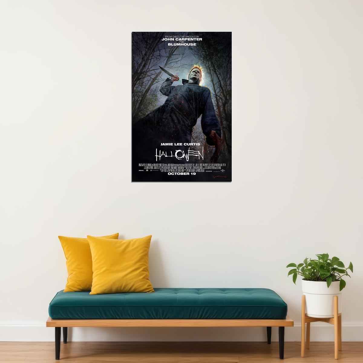 Halloween Movie Adventure Thriller Horror Poster Wall Art Print Home Wall Decor - xonomax