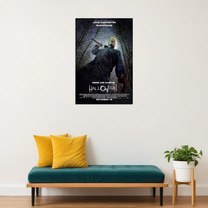 Halloween Movie Adventure Thriller Horror Poster Wall Art Print Home Wall Decor - xonomax