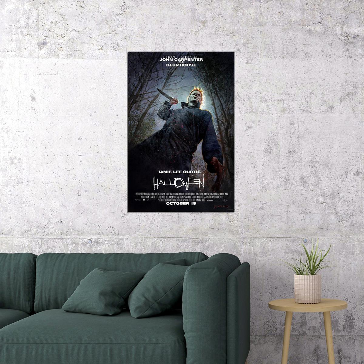 Halloween Movie Adventure Thriller Horror Poster Wall Art Print Home Wall Decor - xonomax