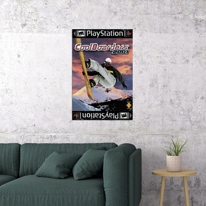 Cool Boarders 2001 Sport Video Gaming Poster Wall Art Print Home Wall Decor - xonomax