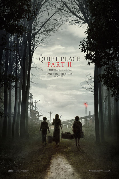 A Quiet Place 2 Movie Drama Horror Action Poster Wall Art Print Home Wall Decor - xonomax