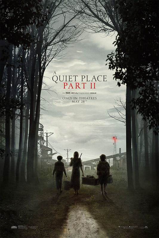 A Quiet Place 2 Movie Drama Horror Action Poster Wall Art Print Home Wall Decor - xonomax