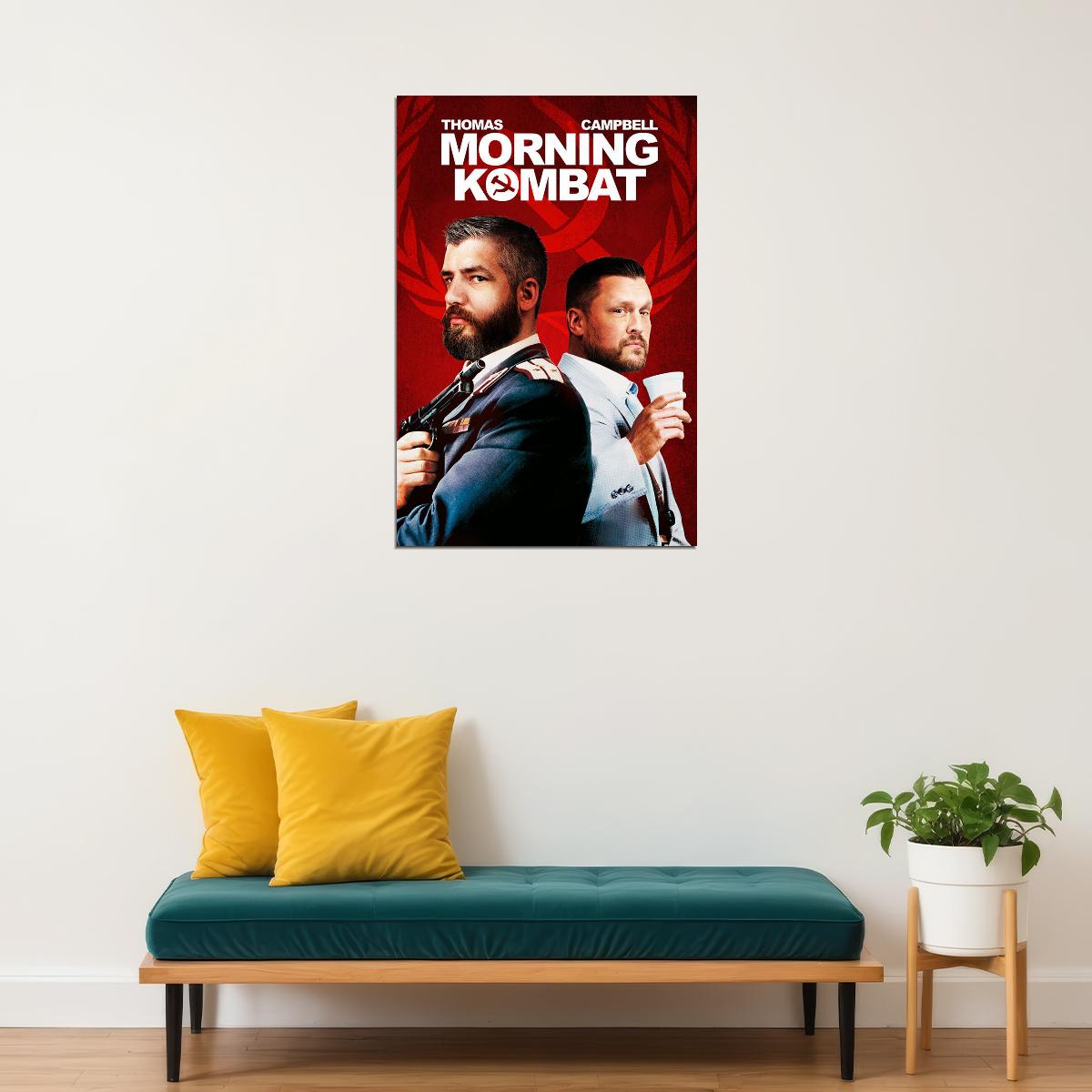 Morning Kombat Action Comedy Crime Excitement Poster Wall Art Print Home Wall Decor - xonomax