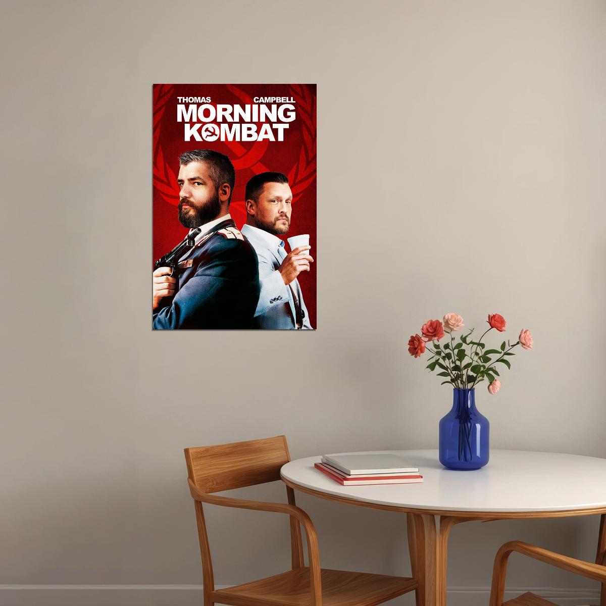 Morning Kombat Action Comedy Crime Excitement Poster Wall Art Print Home Wall Decor - xonomax