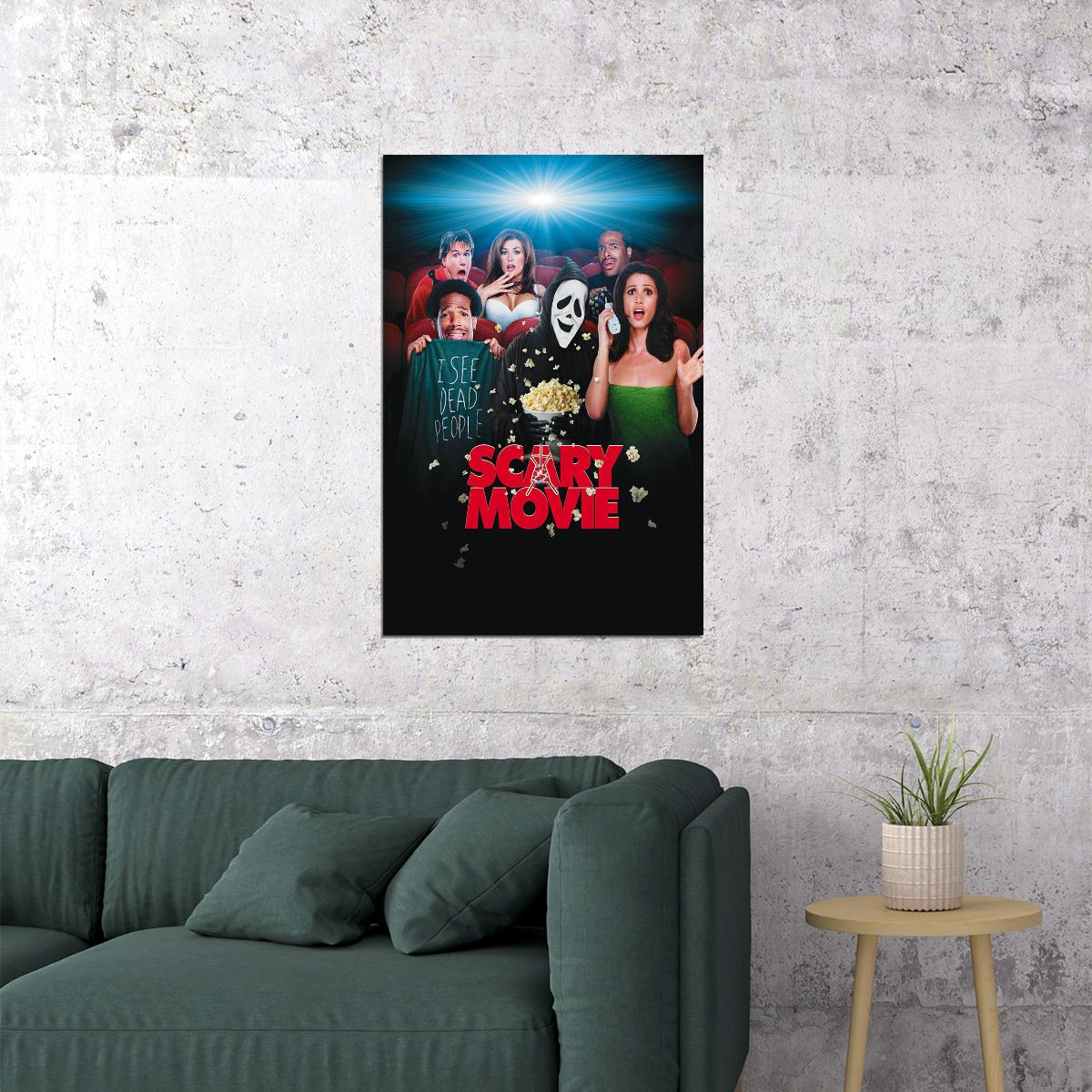 Scary Movie Comedy Action Poster Wall Art Print Home Wall Decor