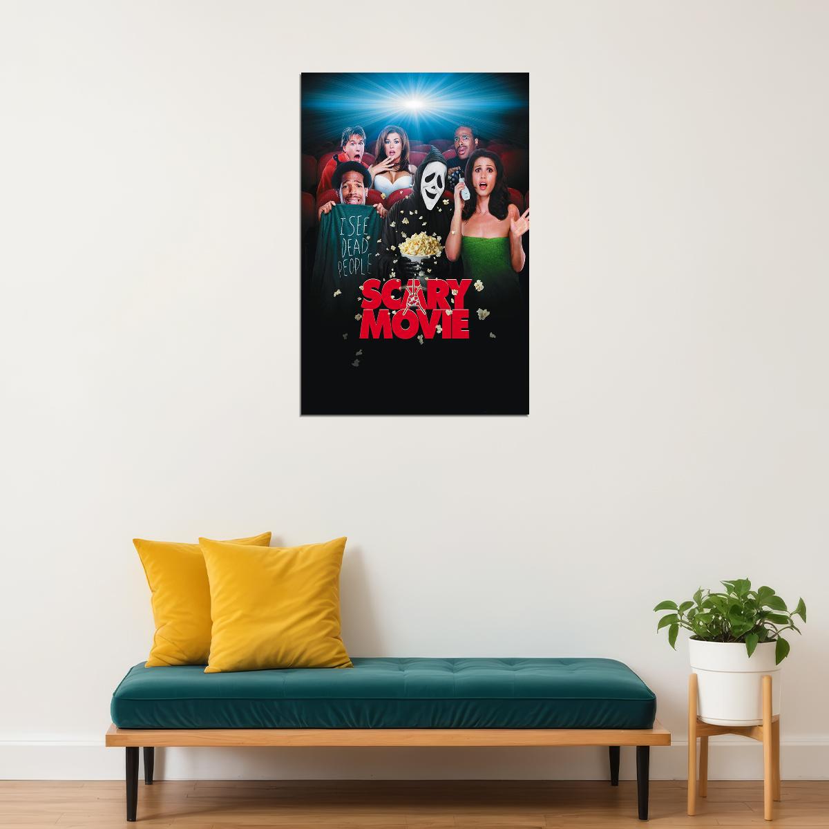 Scary Movie Comedy Action Poster Wall Art Print Home Wall Decor