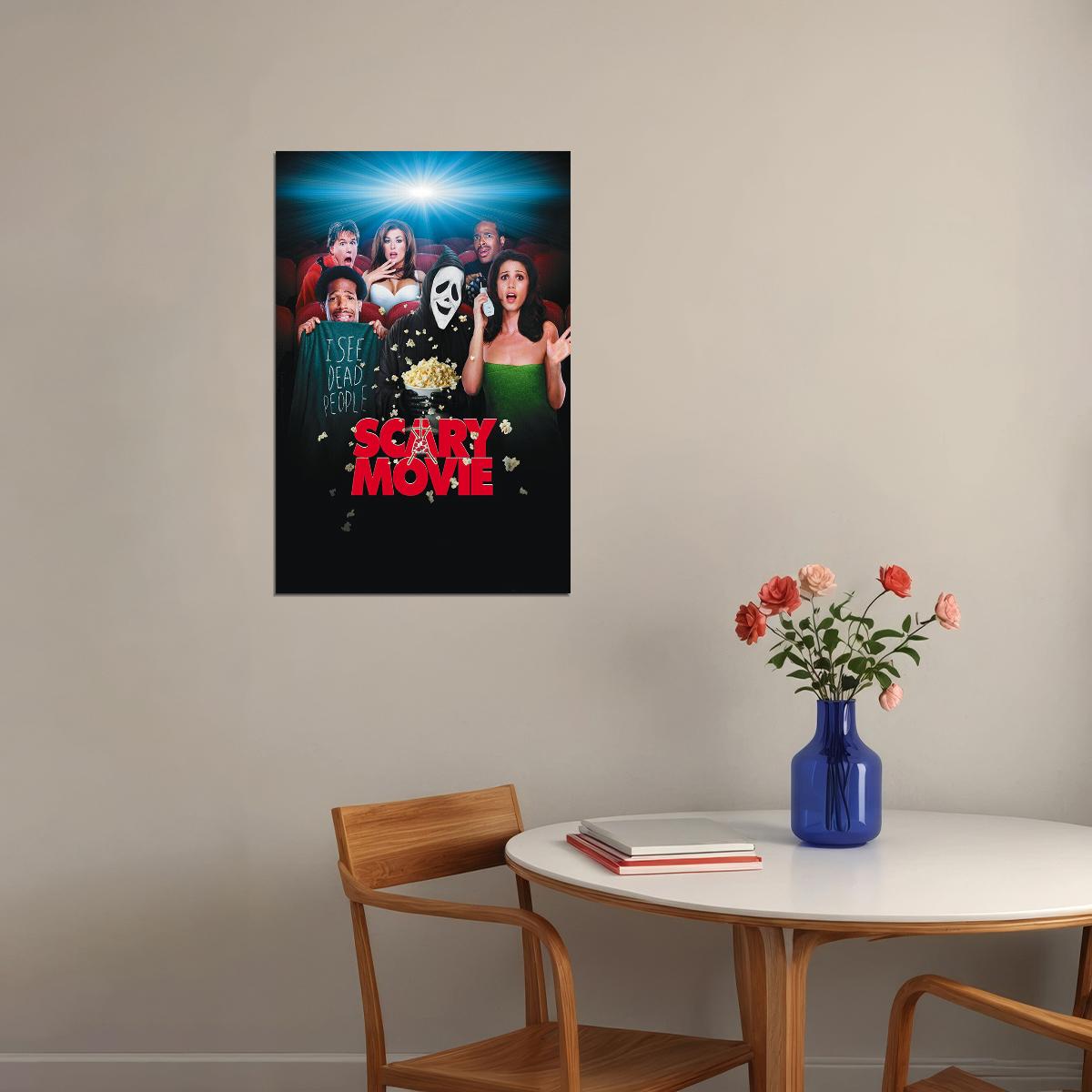 Scary Movie Comedy Action Poster Wall Art Print Home Wall Decor