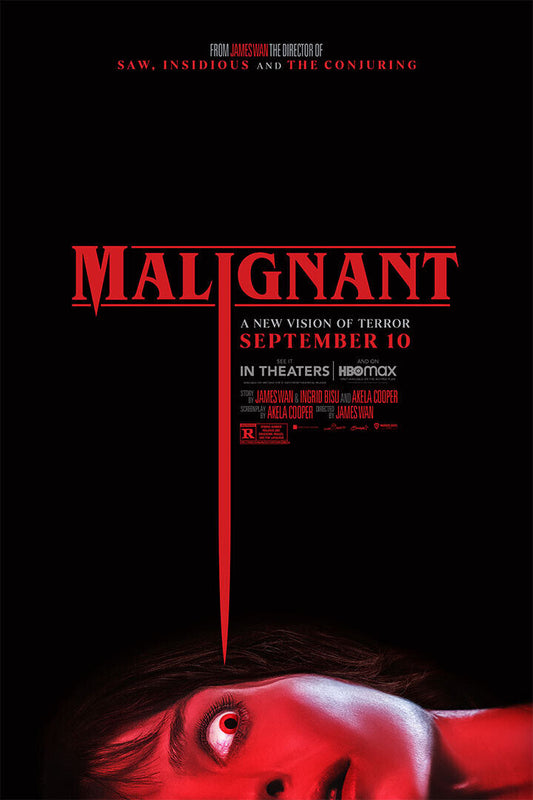 Malignant Movie Horror Action Adventure Poster Wall Art Print Home Wall Decor - xonomax