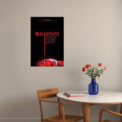 Malignant Movie Horror Action Adventure Poster Wall Art Print Home Wall Decor