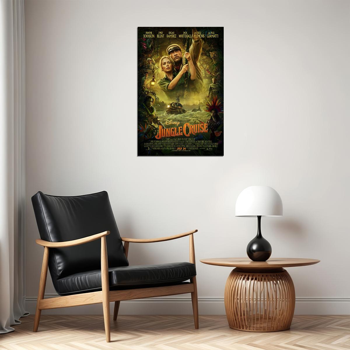 Jungle Cruise Movie 2021 Full Character Comedy Poster Wall Art Print Home Wall Decor - xonomax