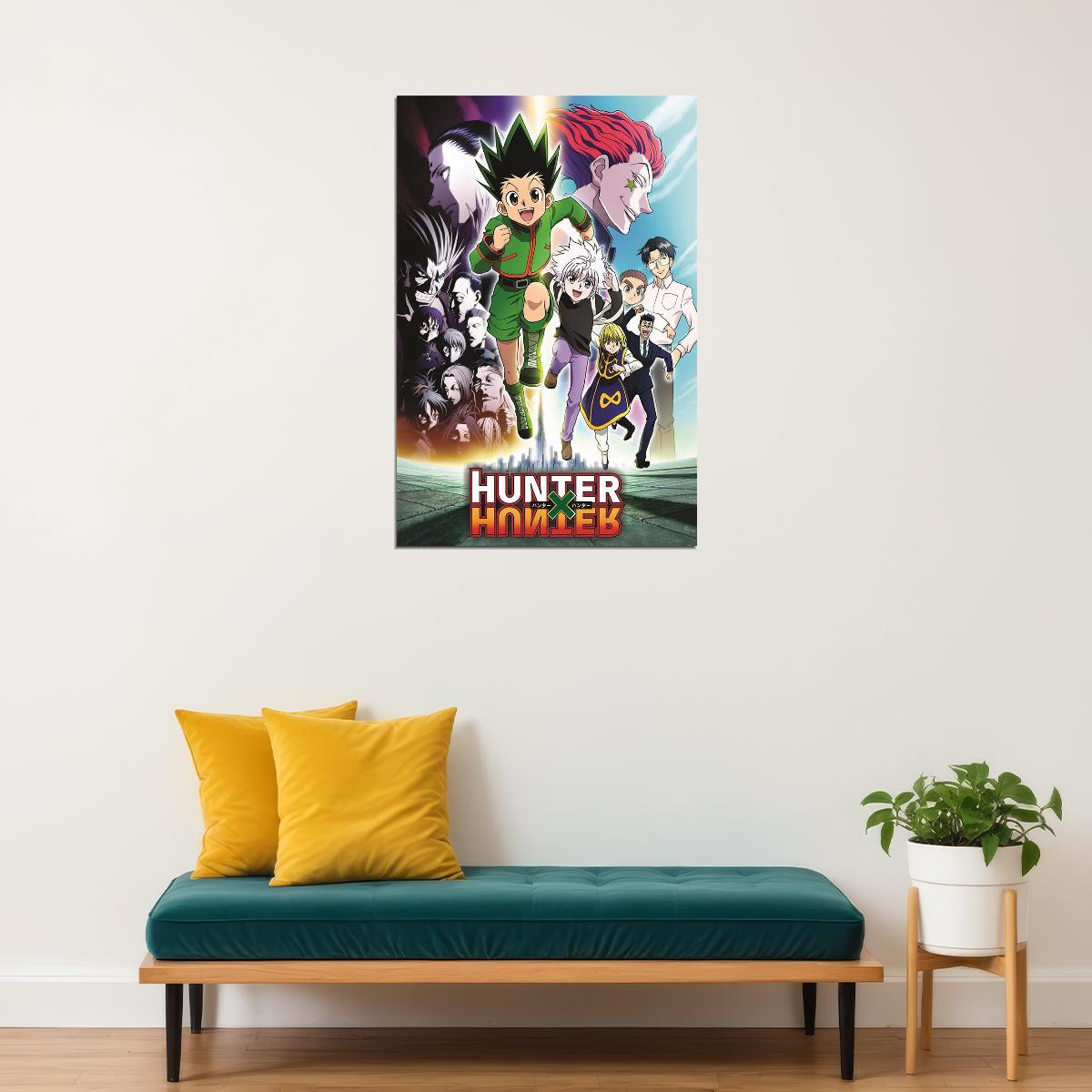 Hunter X Hunter All Characters 2020 Anime Poster Wall Art Print Home Wall Decor - xonomax