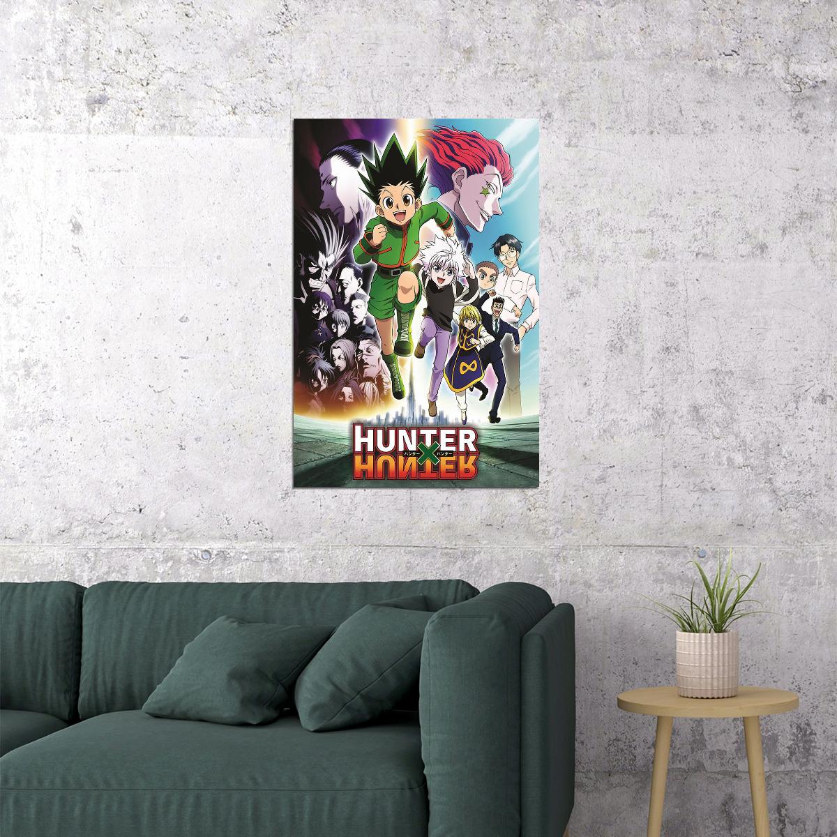 Hunter X Hunter All Characters 2020 Anime Poster Wall Art Print Home Wall Decor - xonomax