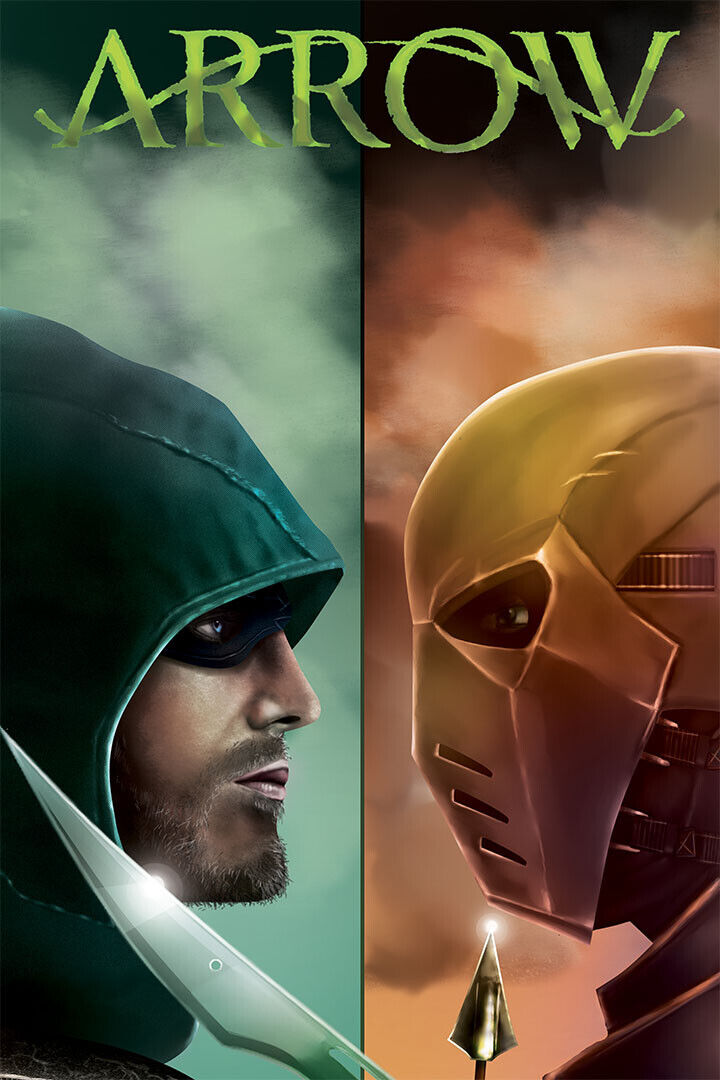 Green Arrow Tv Series Crime Action Poster Wall Art Print Home Wall Decor - xonomax