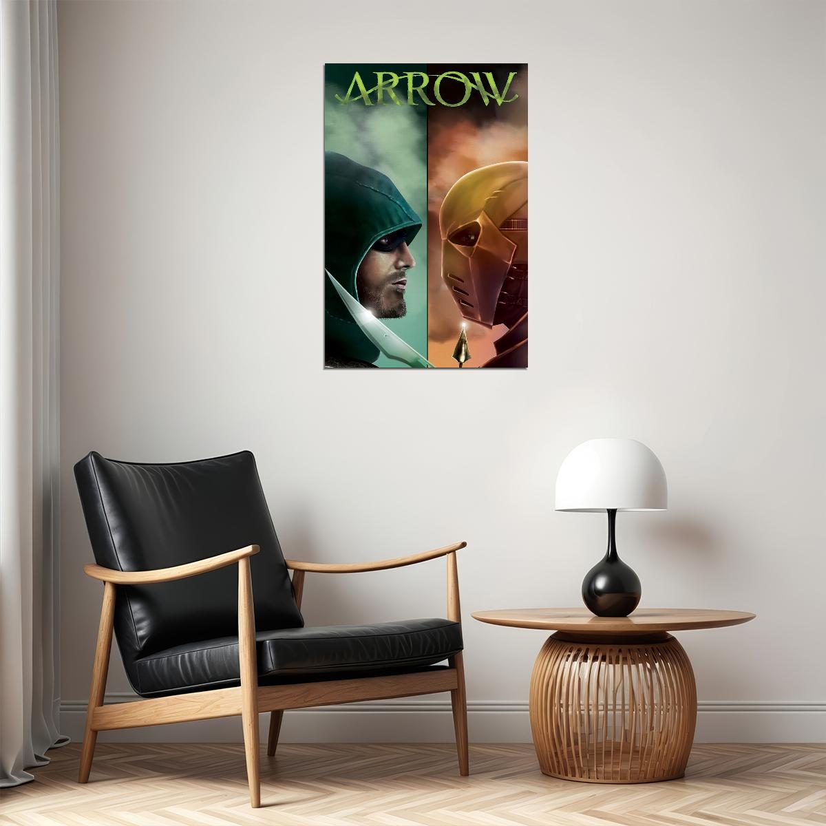 Green Arrow Tv Series Crime Action Poster Wall Art Print Home Wall Decor - xonomax