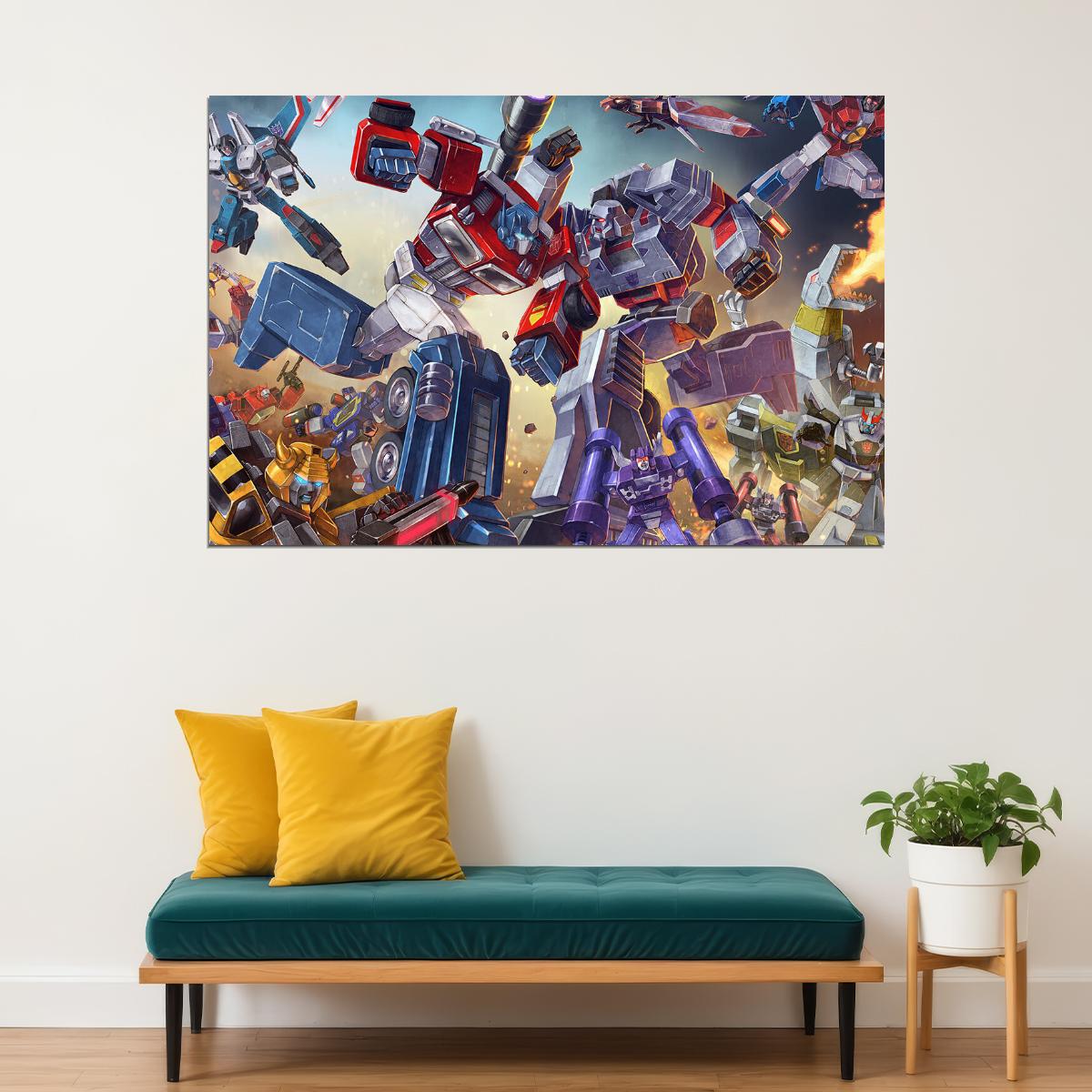 Mospeada Robotech Alpha Legioss Cyclone Poster Wall Art Print Home Wall Decor - xonomax