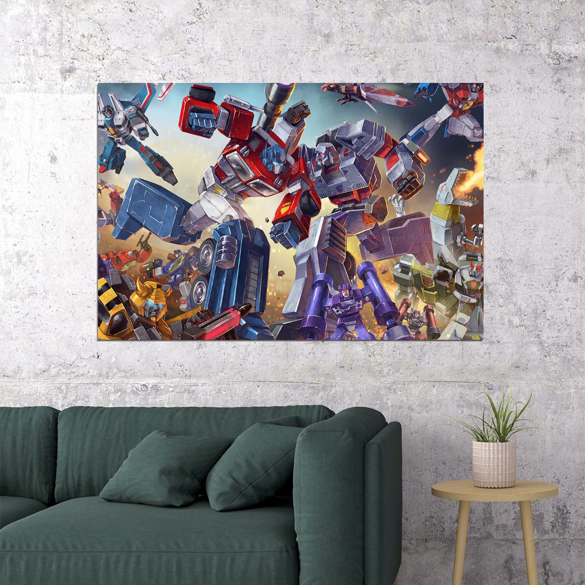 Mospeada Robotech Alpha Legioss Cyclone Poster Wall Art Print Home Wall Decor - xonomax