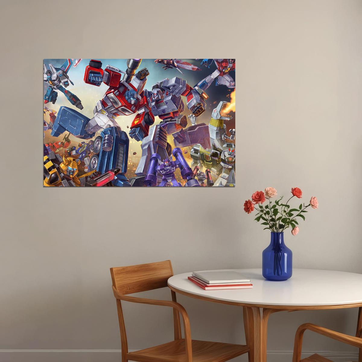 Mospeada Robotech Alpha Legioss Cyclone Poster Wall Art Print Home Wall Decor - xonomax