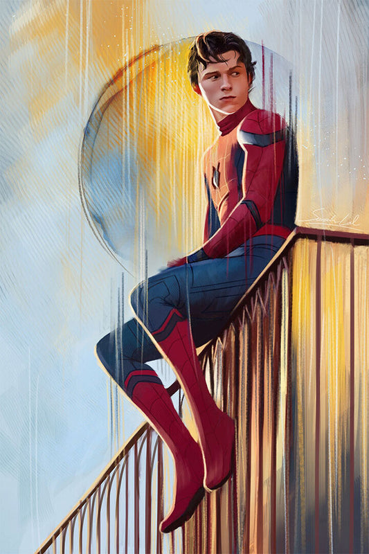 Tom Holland Spiderman Far From Home Poster Wall Art Print Home Wall Decor