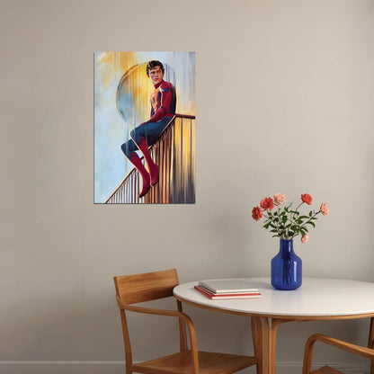 Tom Holland Spiderman Far From Home Poster Wall Art Print Home Wall Decor