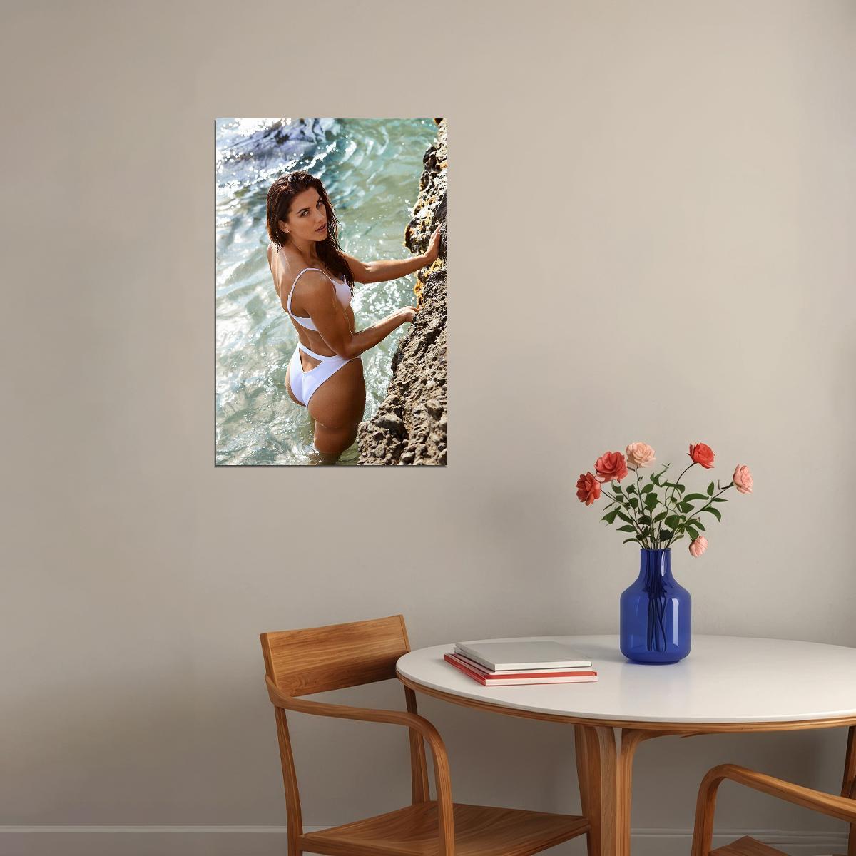 Alex Mogane Celebrity Woman Football Player Poster Wall Art Print Home Wall Decor - xonomax