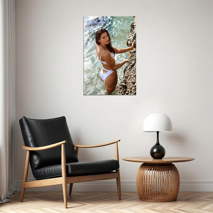 Alex Mogane Celebrity Woman Football Player Poster Wall Art Print Home Wall Decor - xonomax